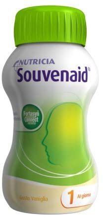 Nutricia Alimento Speciale Souvenaid, Vaniglia, Cluster, 4 x 125 Ml