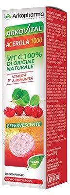 Arkopharma ARKOVITAL ACEROLA 1000 EFFERVESCENTE 20 COMPRESSE