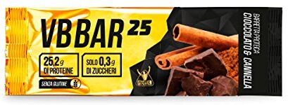 NET VB Bar 25 Protein Bar  box 24x50g. gusto Cioccolato Cannella