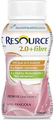 Nestlé Resource 2,0 Fibre Fragola 1 X 200 Ml