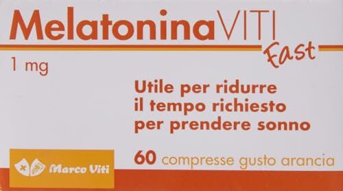 Marco Viti Integratore Alimentare di Melatonina, 60 compresse 150 mg (Melatonina 1 mg/compressa