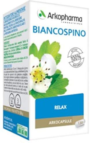 Arkopharma Arkocapsule Biancospino Relax Integratore Alimentare 130 Capsule