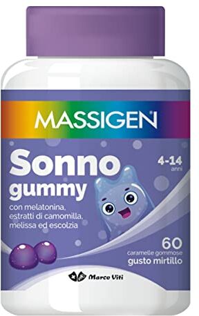 Marco Viti Massigen Sonno Gummy 60 Caramelle per bambini