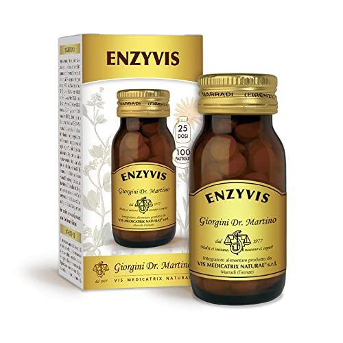 Dr. Giorgini ENZYVIS Pastiglie (integratore di enzimi digestivi di origine vegetale) 50 g