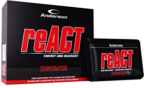 Anderson INTEGRATORE DI SALI E VITAMINE CON CARNITINA  REACT 20 BUSTINE