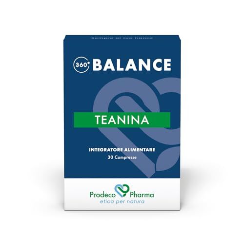 PRODECO PHARMA 360 BALANCE TEANINA 30 Compresse Integratore Alimentare a Base di Teanina da Tè Verde
