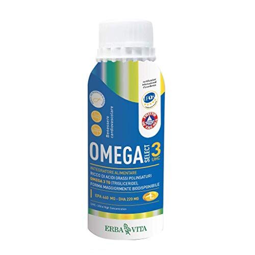 Erba Vita Omega Select 3 UHC Flacone di alluminio da 240 perle