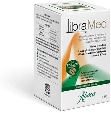 Aboca Libramed 84 compresse   Con Policaptil   Riduce l'assorbimento dei grassi