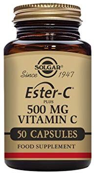 SOLGAR ESTER C PLUS 500 37 g, 50 Capsule