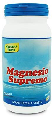 Natural Point Magnesio Supremo Polvere, 150g, Cristallo, vegetarian