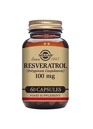 SOLGAR Resveratrox, Integratore Alimentare Antiossidante per la Funzionalità Cardiovascolare, 60 Capsule