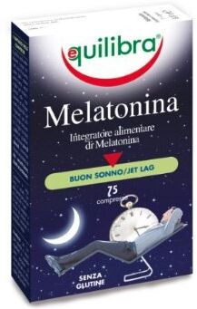 Equilibra 2 scatole x  Melatonina, 75 Compresse