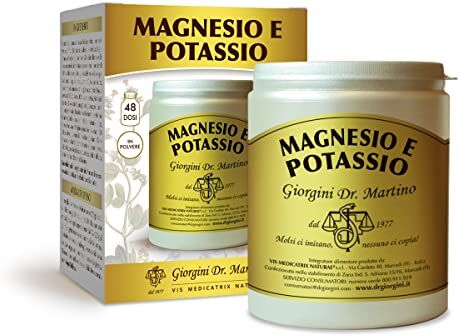 Dr. Giorgini Magnesio e Potassio, 360g polvere Integratore alimentare, Dr Giorgini