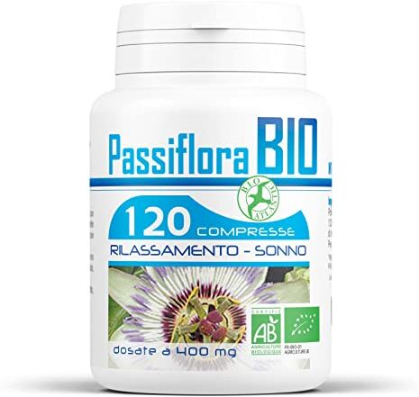 Bio Atlantic Passiflora Bio 400mg 120 compresse