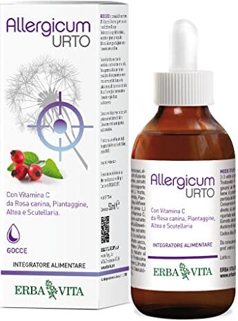 ERBA VITA Integratore Alimentare Allergicum Urto Gocce 50 ml