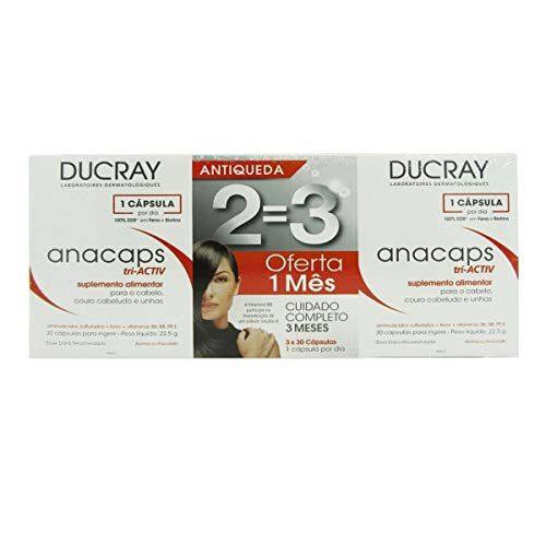 Ducray Anacaps Reactiv Pack 3 X30 Caps