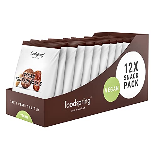 foodspring Vegan Protein Balls Burro Di Arachidi Salato 12x40g