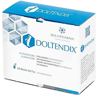 Kolinpharma DOLTENDIX® 20 bustine L’integratore alimentare per il benessere dei tendini