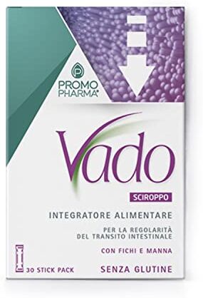 PromoPharma Vado Sciroppo Fichi e Manna Con manna e fichi secchi agevola il transito intestinale 150 ml