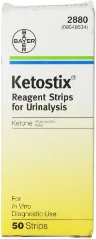 Bayer ketostix reagente strisce reattive per test,/Chetone – 50 EA