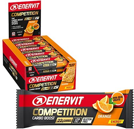 Enervit Power Sport Competition Confezione da 25 Barrette (arancia)