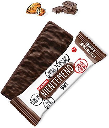 Enervit Nientemeno Barretta Snack Cioccolato Al Latte E Nocciole 3 Pezzi