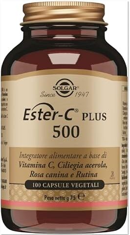 SOLGAR Ester-C Plus 500 100 capsule