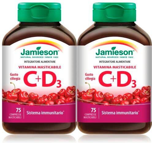 Jamieson Vitamina C+D3 (2 confezioni (150 cpr))