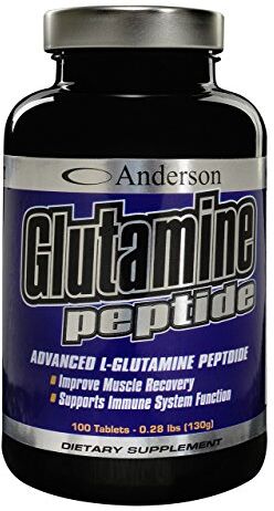 Anderson Glutamine Peptide 100 tavolette 130 grammi glutammina in compresse.