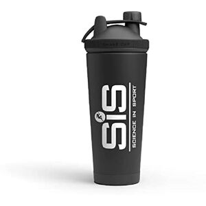 Science In Sport Sis Science in Sport Shaker proteine in acciaio 750ml nero opaco Protein shaker a doppia parete, Refrigerante ed ermetico Science In Sport Sis Science in Sport Shaker proteine in acciaio 750ml nero opaco Protein shaker a doppia parete, Refrigerante ed ermetico