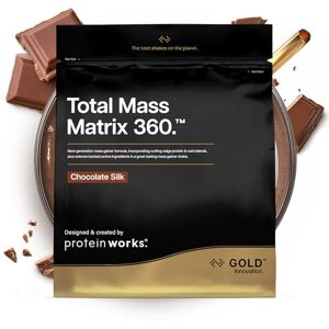 The Protein Works Total Mass Matrix Extreme - 975 Calorie - Shake per aumento di peso The Protein Works Total Mass Matrix Extreme - 975 Calorie - Shake per aumento di peso
