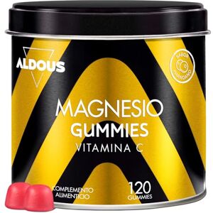 Gommini di Magnesio + Vitamina C Aldous - Energia e Muscoli Gommini di Magnesio + Vitamina C Aldous - Energia e Muscoli