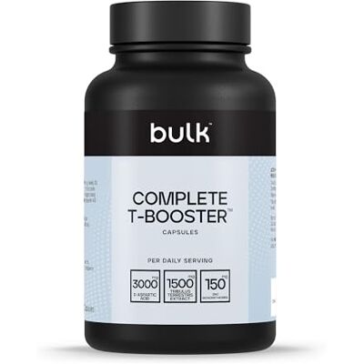 Bulk Stimolatore ormone maschile, 180 Capsule Integratore di testosterone, acido D-aspartico, Tribulus Terrestris, zinco, 30 porzioni Bulk Stimolatore ormone maschile, 180 Capsule Integratore di testosterone, acido D-aspartico, Tribulus Terrestris, zinco, 30 porzioni