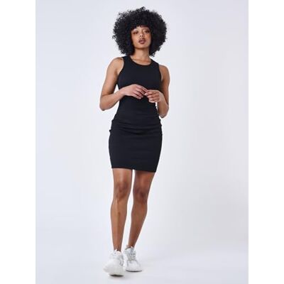 Pro-Ject Vestito da donna, colore nero, taglia M, 95% poliestere,5% elastan streetwear contemporaneo Pro-Ject Vestito da donna, colore nero, taglia M, 95% poliestere,5% elastan streetwear contemporaneo