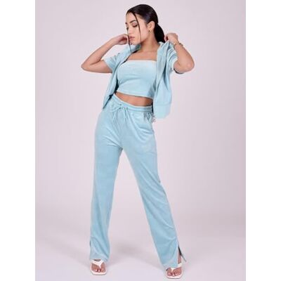 Pro-Ject Preparato da banco da donna, colore turquesa, taglia XS, 100% poliestere streetwear contemporaneo Pro-Ject Preparato da banco da donna, colore turquesa, taglia XS, 100% poliestere streetwear contemporaneo