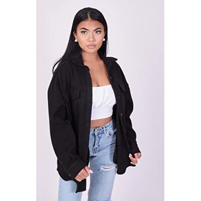 Pro-Ject Preparato da banco da donna, colore nero, taglia M, 100% poliestere streetwear contemporaneo Pro-Ject Preparato da banco da donna, colore nero, taglia M, 100% poliestere streetwear contemporaneo