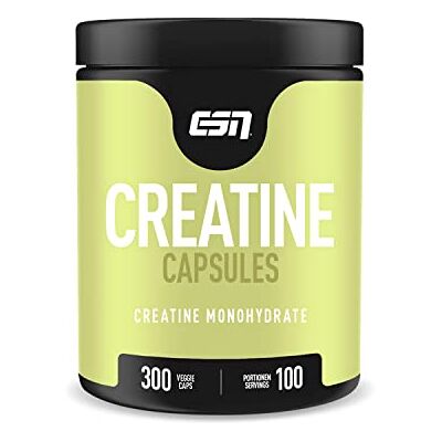 ESN Creatina Monoidrato - 300 Capsule - Integratore ESN Creatina Monoidrato - 300 Capsule - Integratore