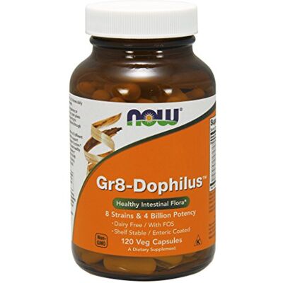NOW Foods Gr8-Dophilus 120 vcaps NOW Foods Gr8-Dophilus 120 vcaps