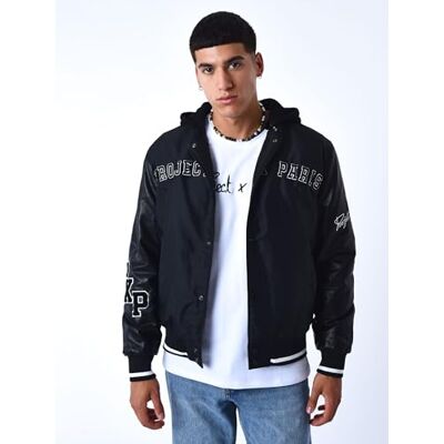 Pro-Ject Prodotto da uomo, colore nero, taglia L, 100% Poleyster streetwear contemporaneo Pro-Ject Prodotto da uomo, colore nero, taglia L, 100% Poleyster streetwear contemporaneo