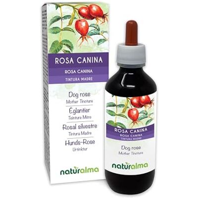 Naturalma Rosa canina (Rosa canina) frutti Tintura Madre analcoolica Ricca di Vitamina C- Estratto liquido gocce 200 ml Integratore alimentare Vegano Naturalma Rosa canina (Rosa canina) frutti Tintura Madre analcoolica Ricca di Vitamina C- Estratto liquido gocce 200 ml Integratore alimentare Vegano
