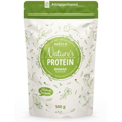 Nutri+ Nature's Protein - vegetale non dolcificata 500 g - Polvere proteica Nutri+ Nature's Protein - vegetale non dolcificata 500 g - Polvere proteica