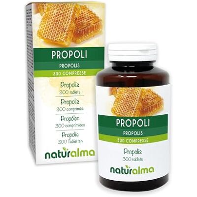 Naturalma Propoli (Propolis) resina 150 g 300 compresse Integratore alimentare Naturale Naturalma Propoli (Propolis) resina 150 g 300 compresse Integratore alimentare Naturale