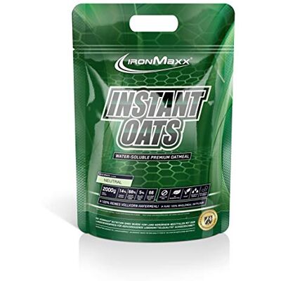 IronMaxx - Ovesné vločky Instant Oats - Neutral - Weight Gainer IronMaxx - Ovesné vločky Instant Oats - Neutral - Weight Gainer