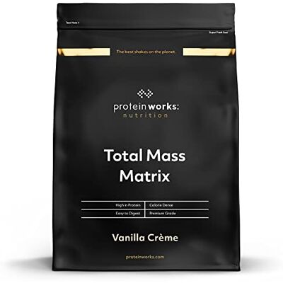 THE PROTEIN WORKS - Total Mass Matrix - Vaniglia crema - 2kg - Weight Gainer THE PROTEIN WORKS - Total Mass Matrix - Vaniglia crema - 2kg - Weight Gainer