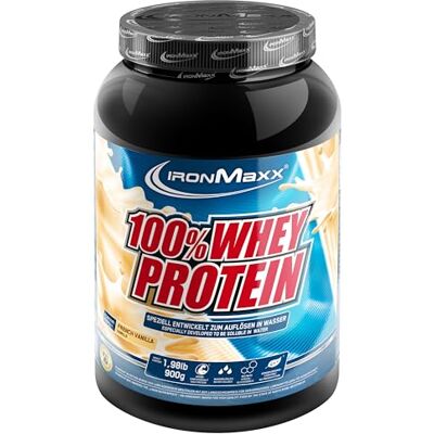IronMaxx 100% Proteina di siero Vaniglia Francese - Polvere proteica IronMaxx 100% Proteina di siero Vaniglia Francese - Polvere proteica