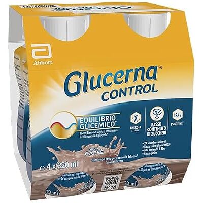 Abbott Glucerna Control Caffe' 4x220 ml - Integratore nutrizionale Abbott Glucerna Control Caffe' 4x220 ml - Integratore nutrizionale