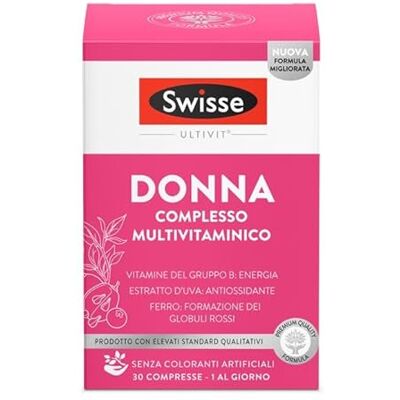 Swisse Donna 30 Multivitamin - Integratore Donna Swisse Donna 30 Multivitamin - Integratore Donna