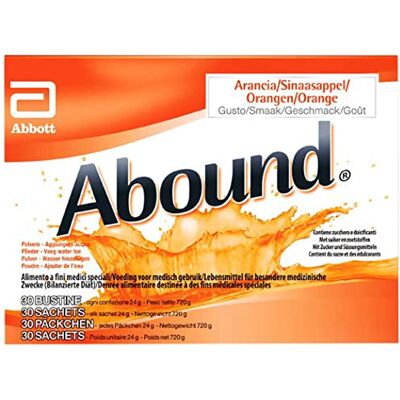 Abound Arancia 30 Bustine - Supporto alla cicatrizzazione Abound Arancia 30 Bustine - Supporto alla cicatrizzazione