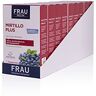 FRAU Mirtillo Plus, Integratore Microcircolo A Base Di Estratto Secco Di Mirtillo Nero, 30 Compresse Masticabili, Gambe Pesanti E Benessere Della Vista, Senza Glutine, color Bianco Confezionie da 9