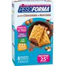 Pesoforma Biscotti al cioccolato e nocciole, pasto proteico sostitutivo, per tornare in forma con gusto, solo 232 calorie, nuovo formato, 16 biscotti, 8 pasti sostitutivi, 528 g